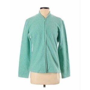 Eileen Fisher Zip Up Cardigan Sweater